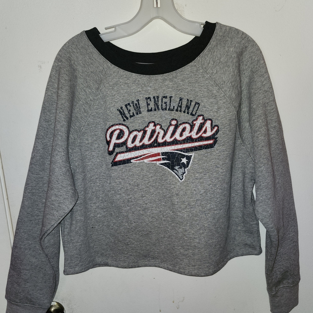 New England Patriots Gray Sweatshirt